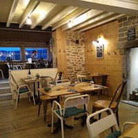 La partie salle de restaurant.