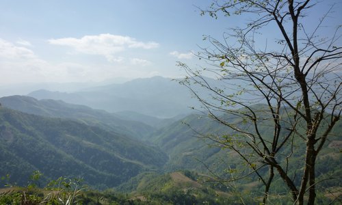 Dien Bien Mountains, en route to Giap general mountains, some 20 km from town