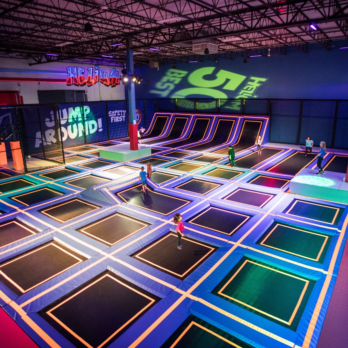 Trampoline Places Near Me with Attractions for Everyone