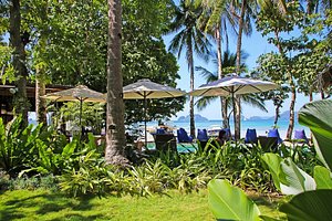 Last Frontier Beach Resort in Palawan Island, image may contain: Resort, Hotel, Summer, Vegetation