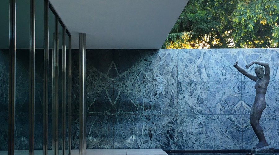 While smaller than you'd expect, the Barcelona Pavilion by Mies van der Rohe is one of the city's most iconic architectural must-sees (and its lines make for great photographs!)