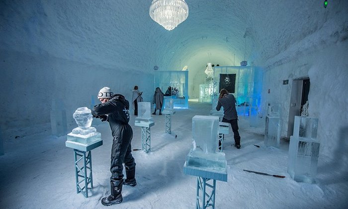 Absolut Bar Ice Hotel Sweden