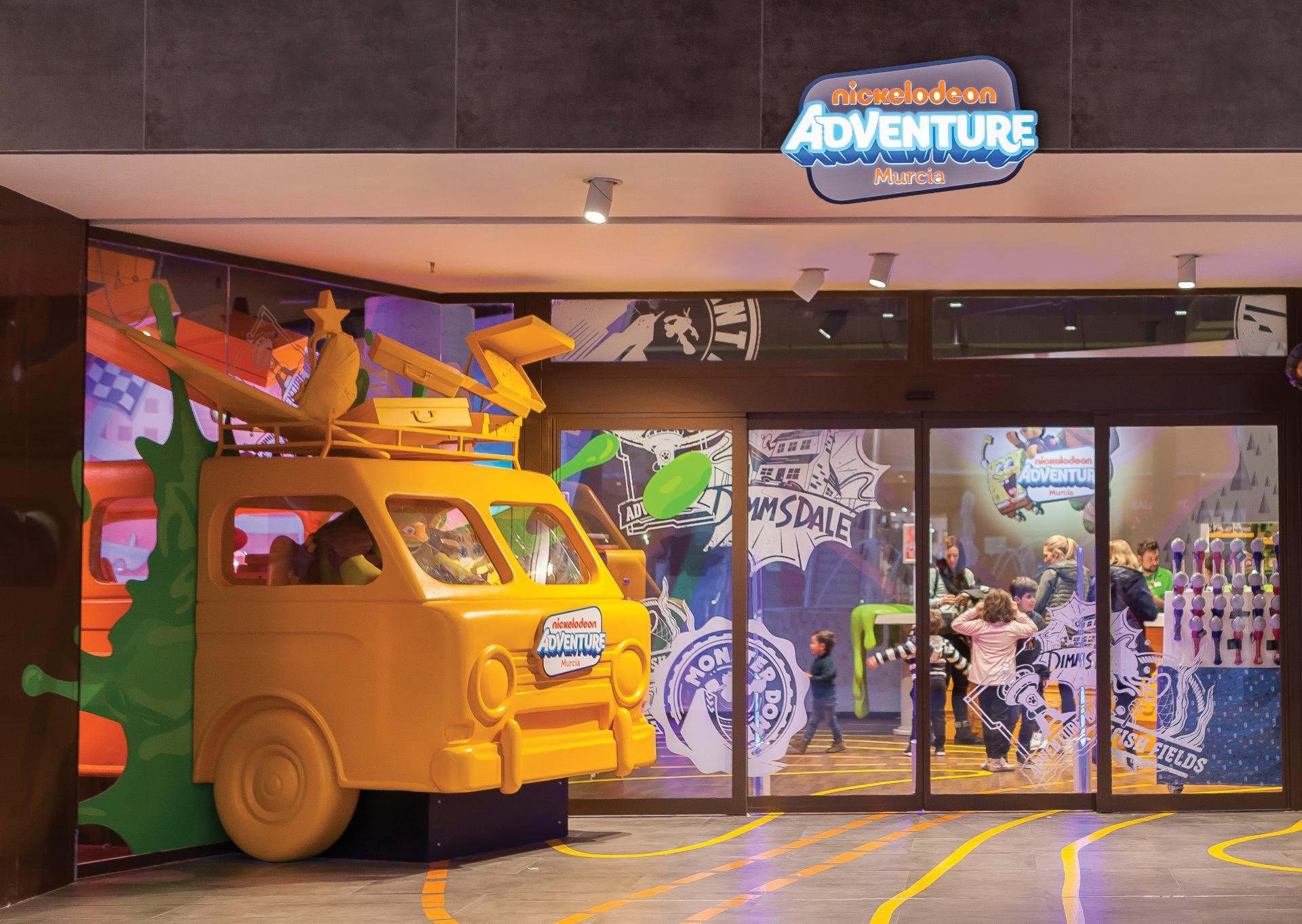 A nickelodeon shop