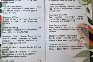 Menú