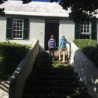 Welcoming Arms steps leading to St.George’s Historical Society Museum