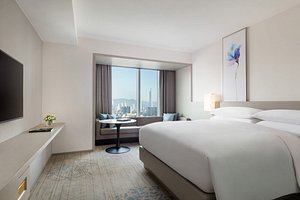 Guestroom with 101 building view