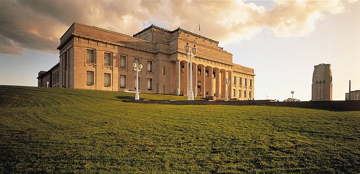 Auckland domain Museum новая Зеландия.