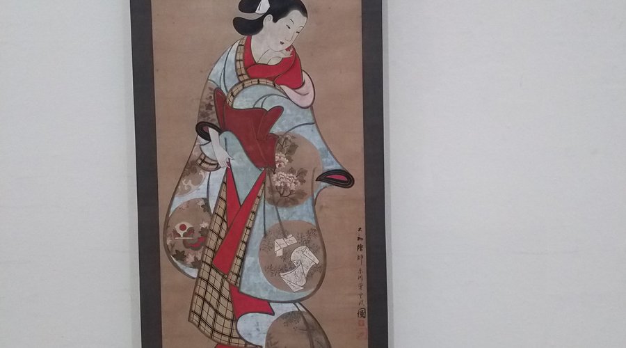 展示されている浮世絵