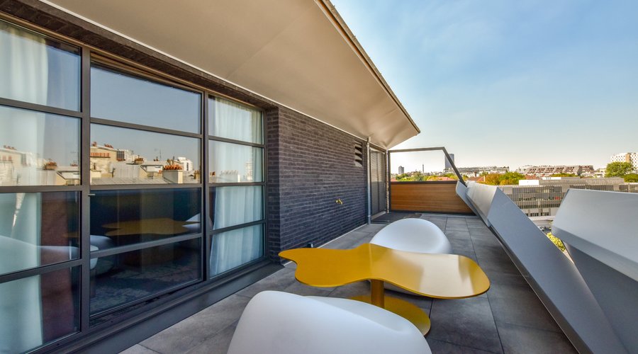Chambre Double Supérieure avec grande terrasse