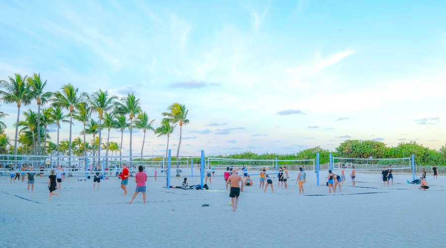 Volleyball - Beach across the street from the Avalon