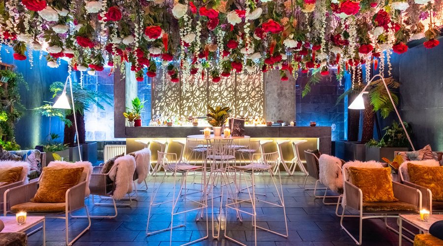 The Enchanted Garden - the perfect place for cocktails.