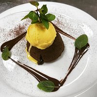 #cookstock #ristorante #pizzeria vi presenta il TORTINO DI CIOCCOLATO con cuore caldo, HOMEMADE