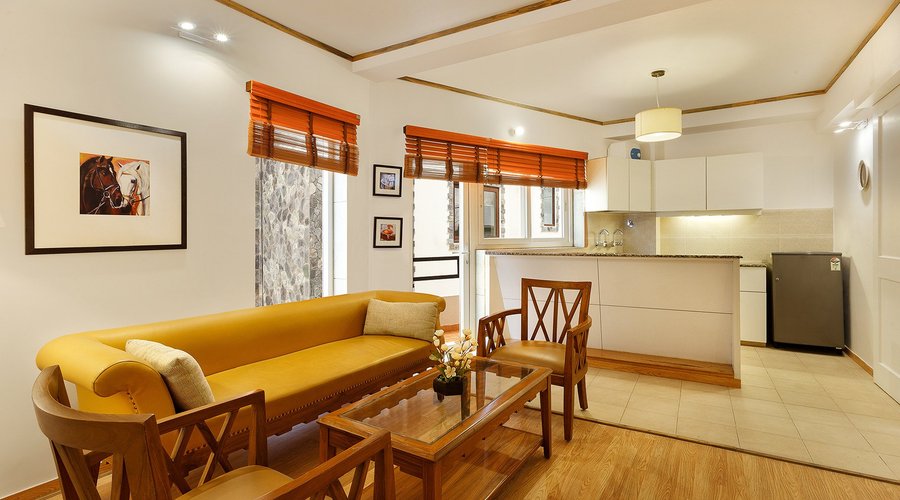 Living Area with Kitchenette 