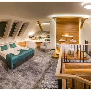 Hotel Limanova in Limanowa, image may contain: Pool, Water, Swimming Pool, Hot Tub