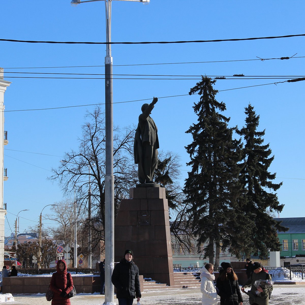 Площадь Ленина Рязань