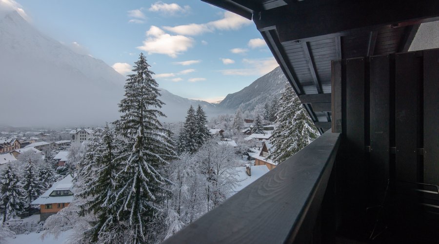 Vue depuis le balcon