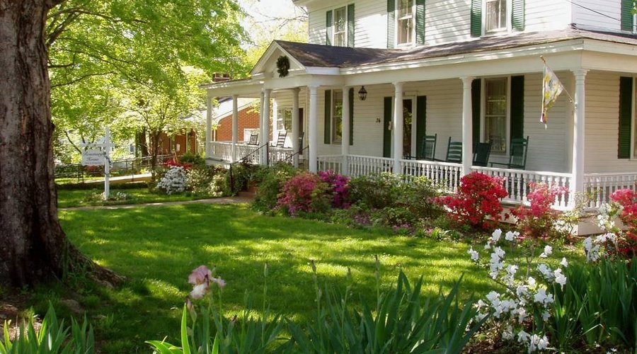 Front of The Rosemary House B&B