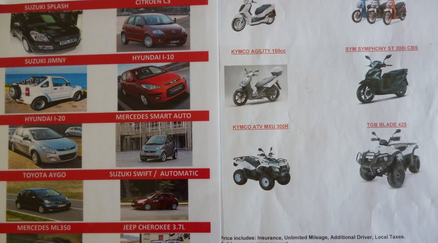Car / motorbike Rental 