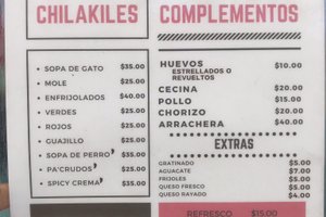 Menú