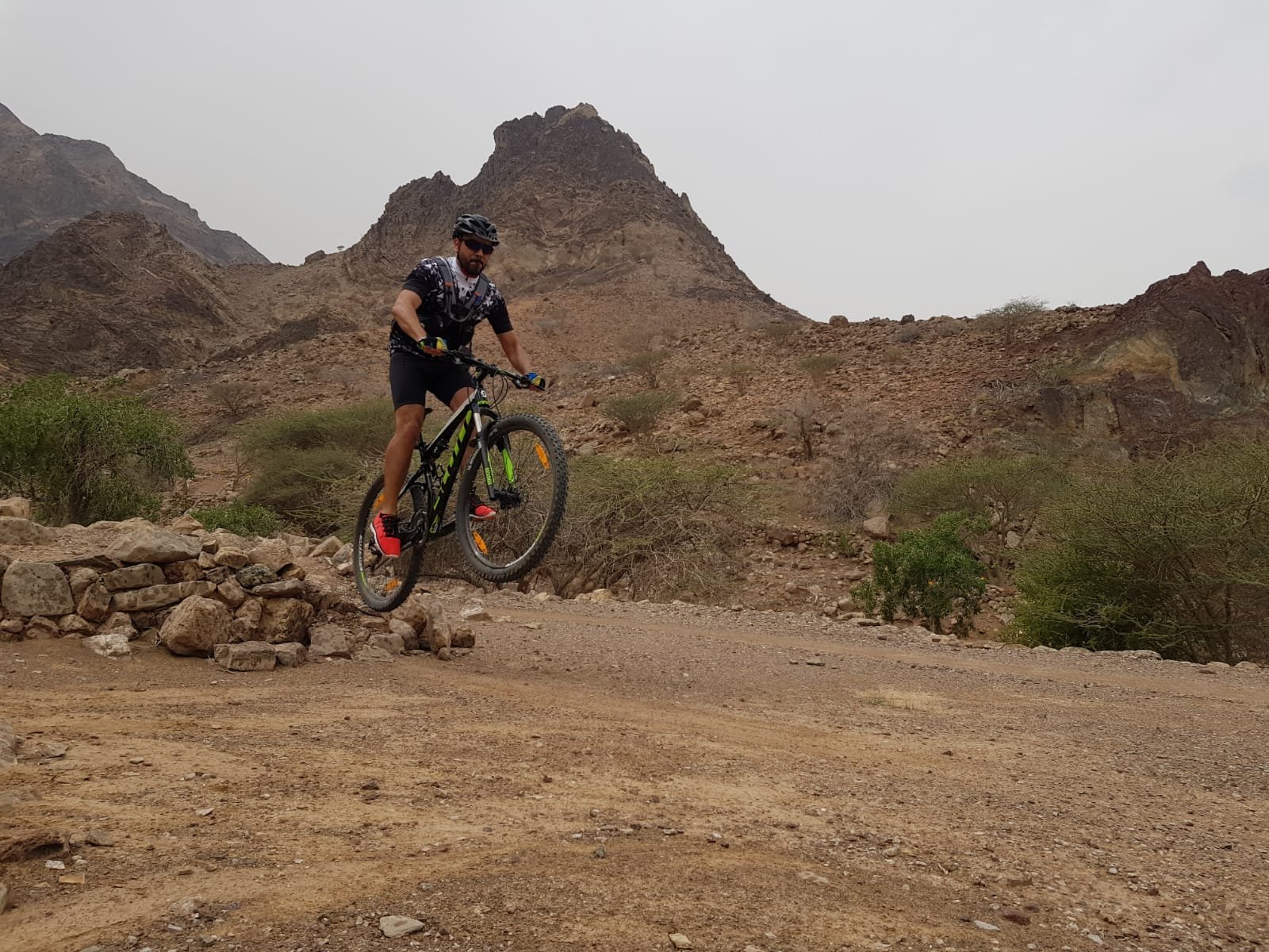 Mountain bike clearance trial