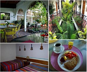 Arbol de Fuego Eco-Hotel in San Salvador, image may contain: Cup, Villa, Lamp, Bread