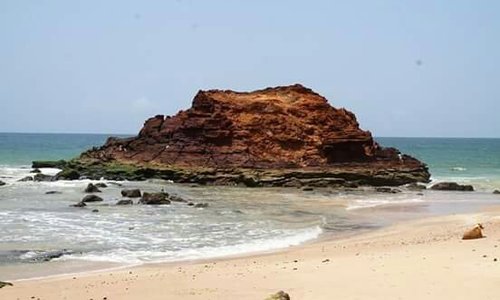 Porn on a beach in Dakar