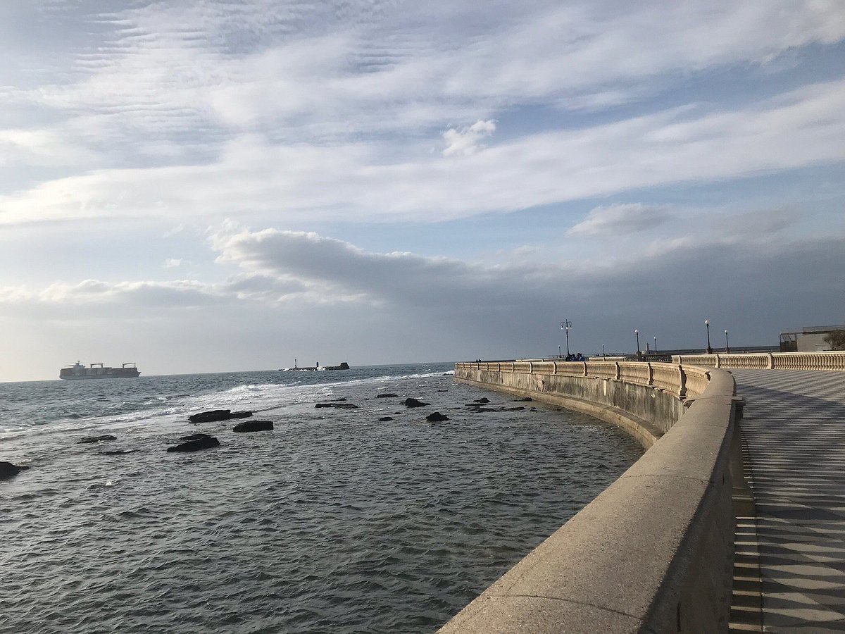 Il lungomare al mare