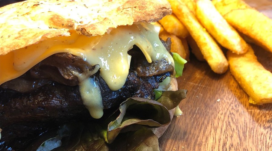 One of our many specials you can find - BEEF CHEEK Burger