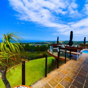 The incredible view from our viewing deck.