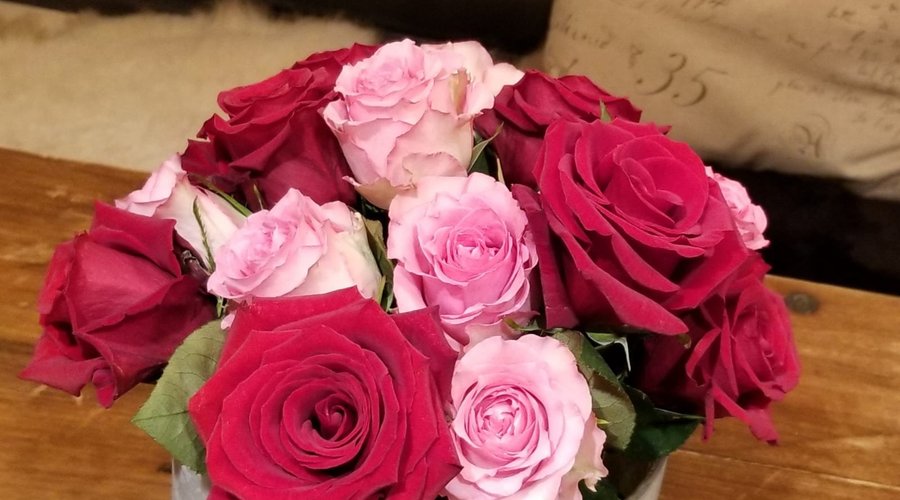Frische Blumen dürfen bei uns nicht fehlen!