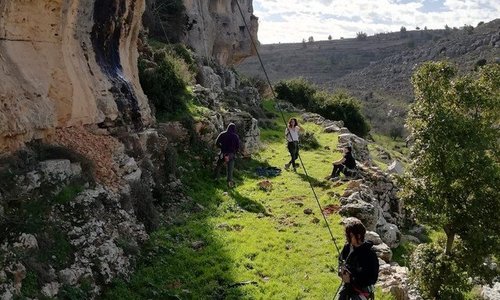 Ein Yabrud: around 20 bolted routes 20 minutes from Ramallah