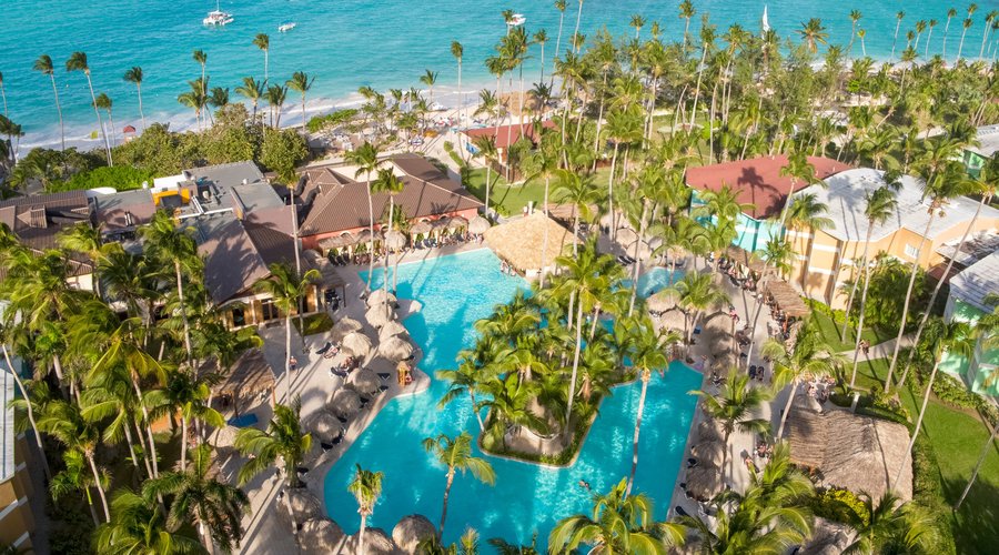 Aerial View Grand Palladium Punta Cana