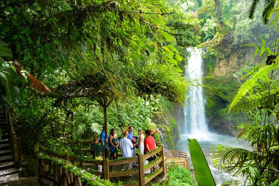 Jardins da Cachoeira de La Paz image