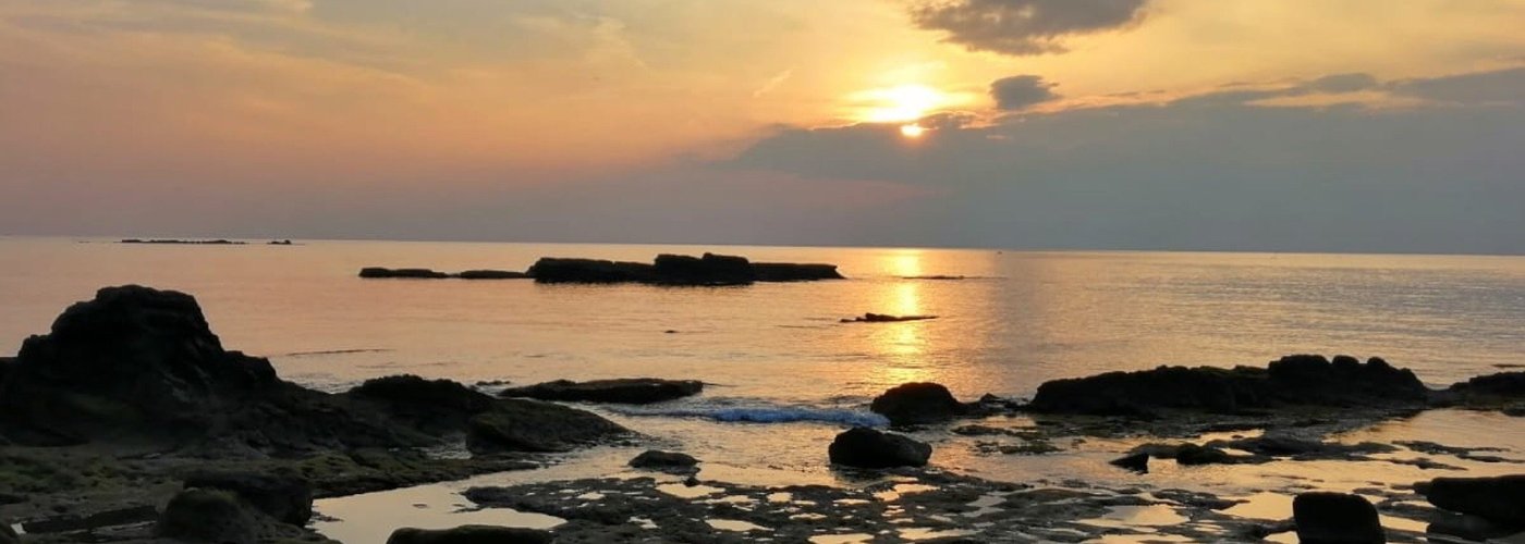 Una delle spiagge più belle non lontano da Tokyo.