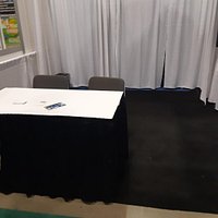 yup...get to pay $25 for this. Couple of biz cards on a table