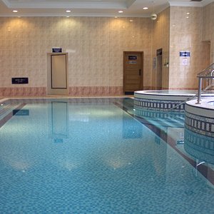 Relax in our indoor heated swimming pool.  