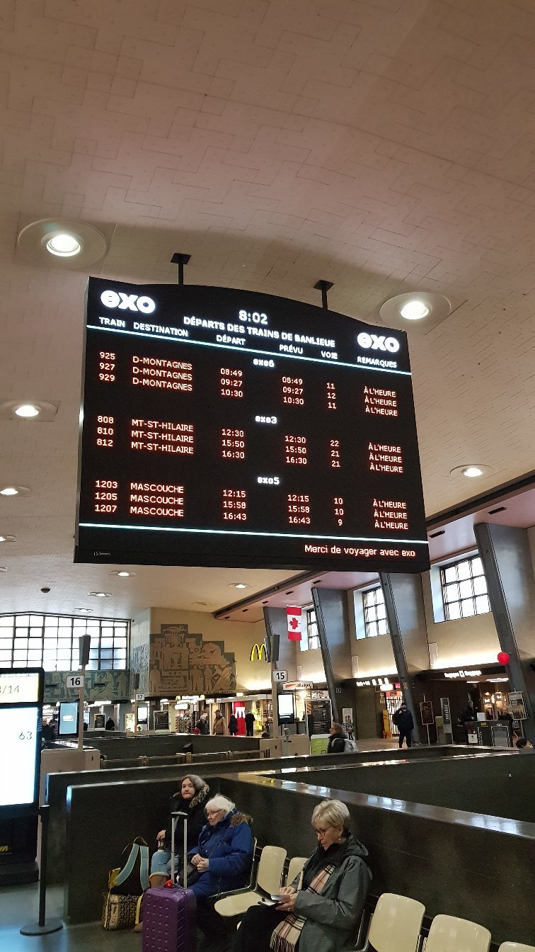 Gare de 2024 montreal