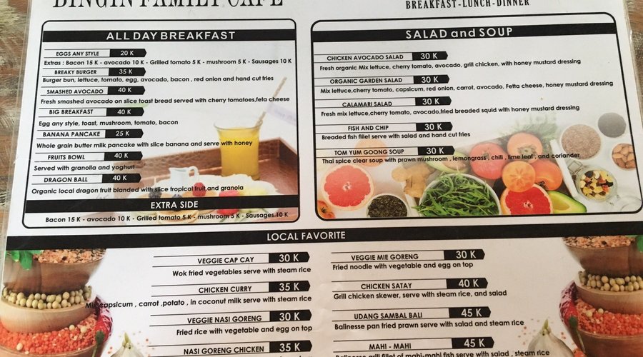 BINGIN FAMILY RESTAURANT, Pecatu - Restaurant Reviews, Photos & Phone Number - Tripadvisor