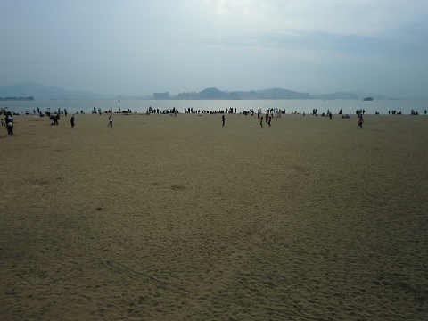 砂浜が美しいです。