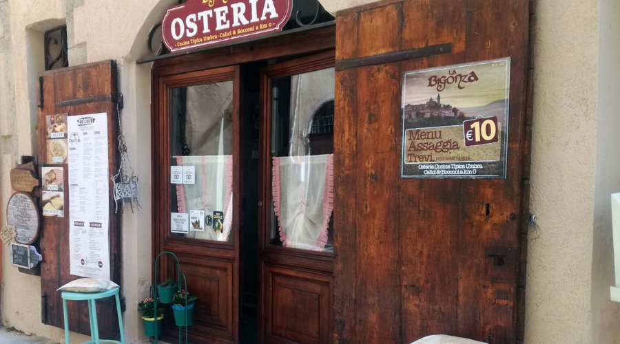 La Bigonza, entrata principale