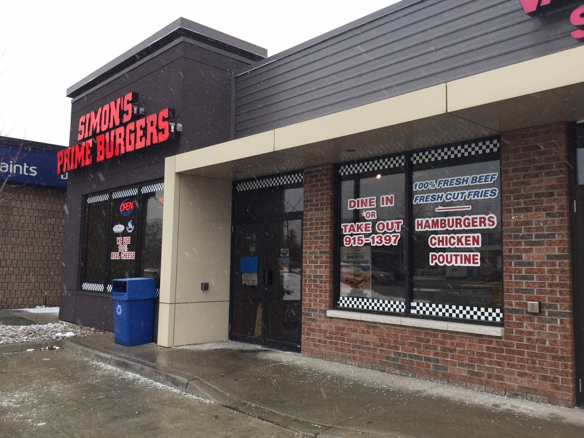 SIMONS PRIME BURGERS, Windsor - Updated 2024 Restaurant Reviews, Menu ...