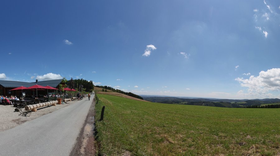 Wandergasthof mit Fernsicht
