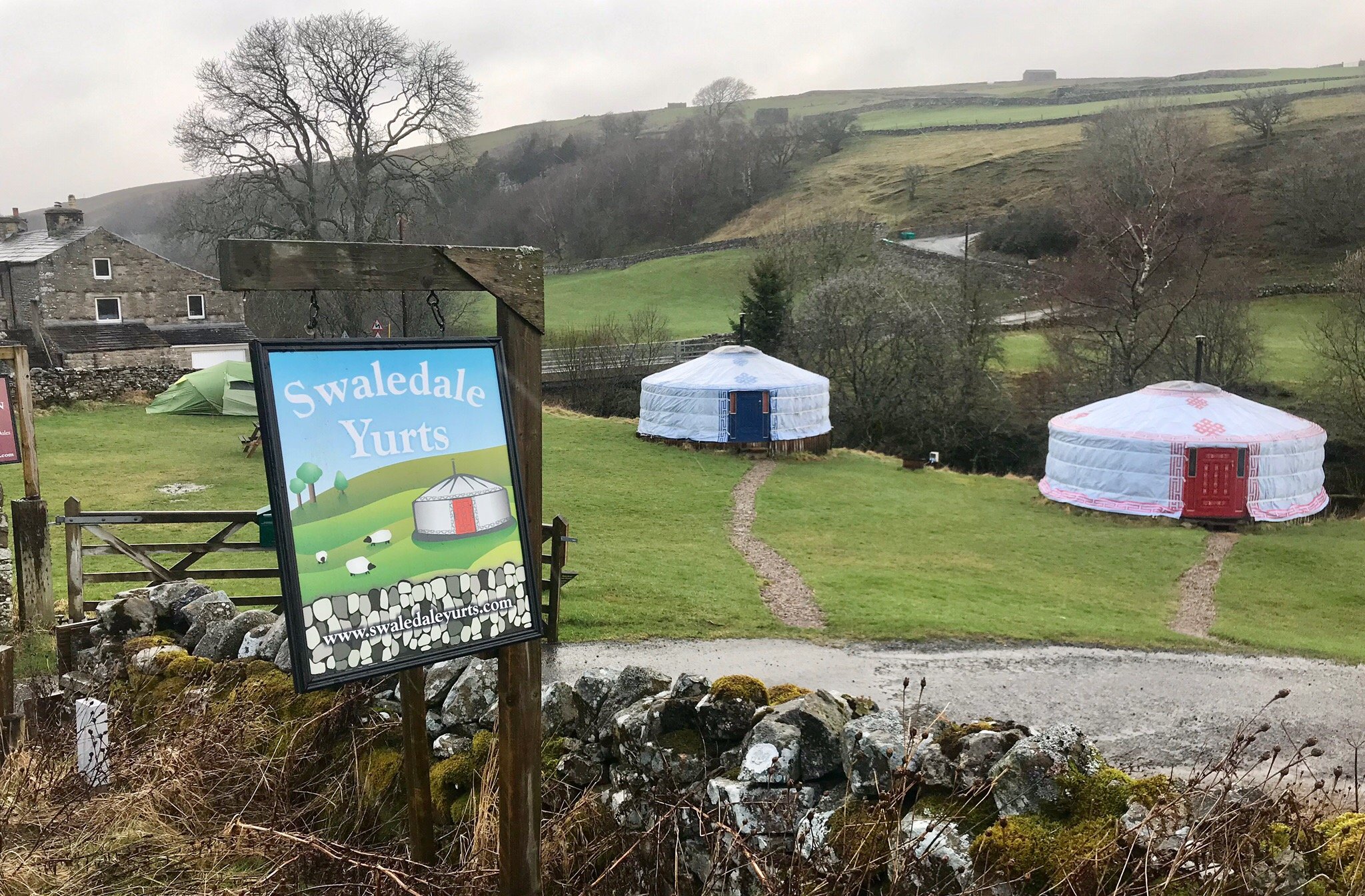 Yurt camping outlet yorkshire