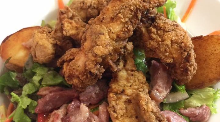 Crispy Chicken salad
