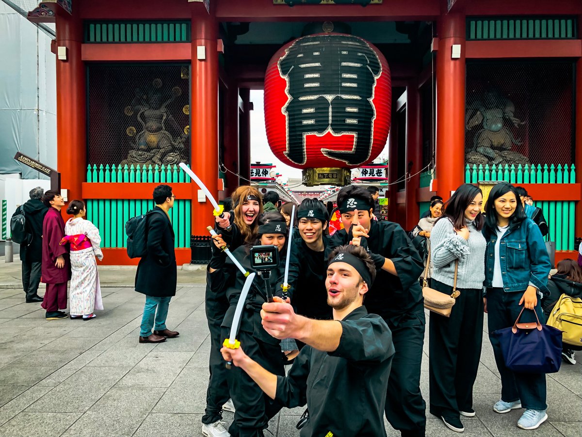 Ninja Experience at Ninja Cafe Asakusa -Rakuten Travel Experiences