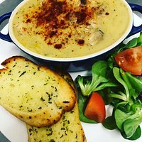 creamy garlic mushrooms