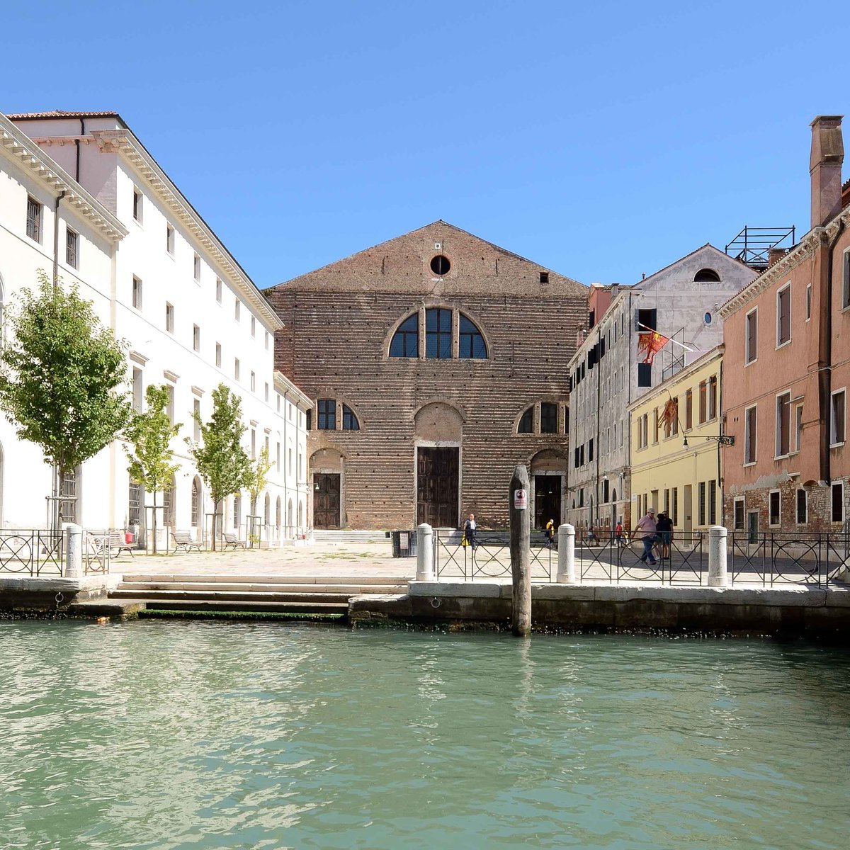 Campanile of San Giovanni Elemosinario (1531) church San Polo district  Venice the Veneto Italy Europe Stock Photo - Alamy