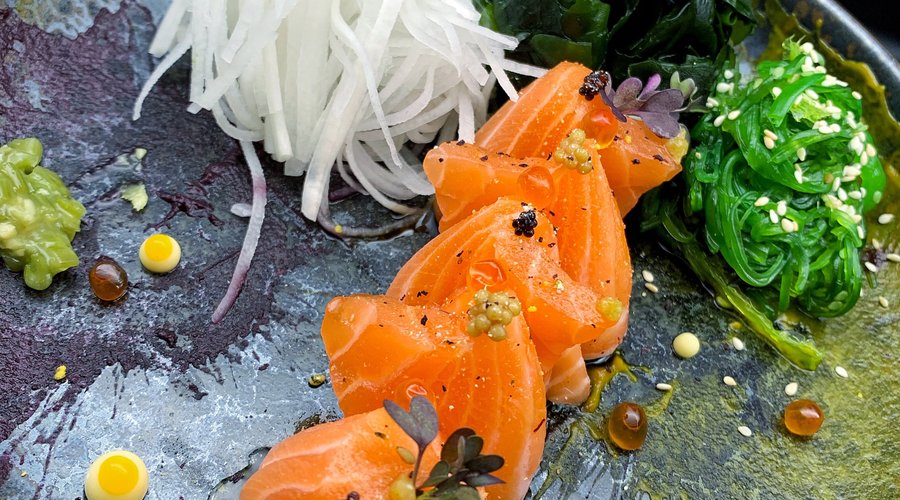 Salmon Sashimi