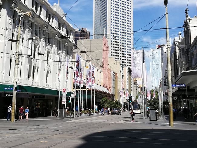 Bourke Street Melbourne Australia