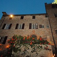 notturno, facciata a nord